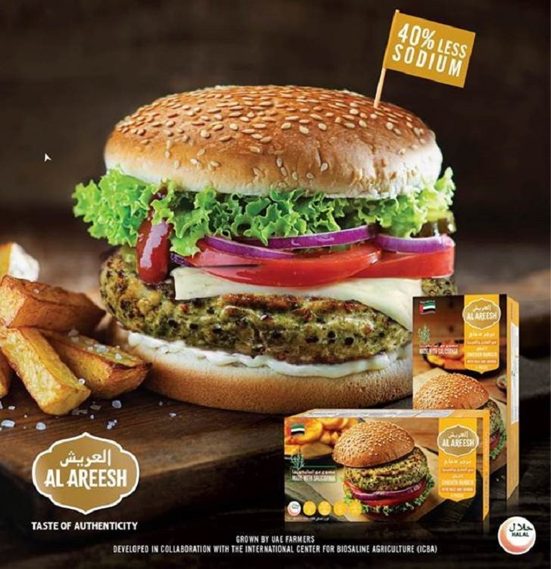 Global Food Industries Launches Region’s First-Ever Salicornia-based Burger Range in UAE
