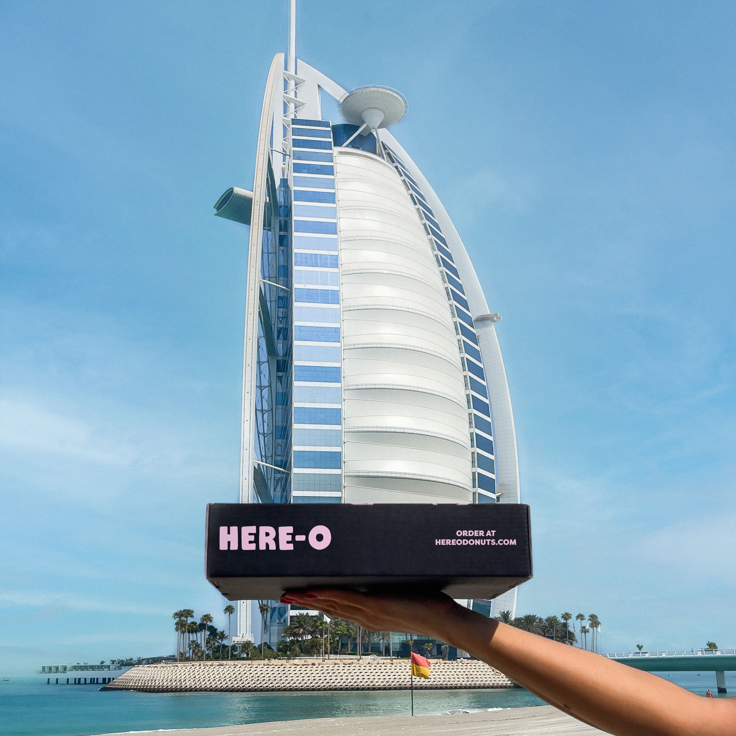 “Here-O are thrilled to announce the launch of their iconic online sourdough donut delivery brand. We’ve been planning how to rescue you from the donuts here in Dubai and are nearly ready for take off.”