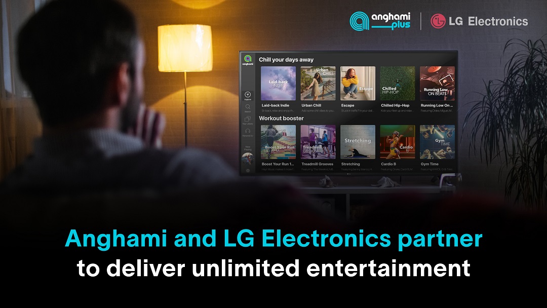 Anghami x LG Electonics English