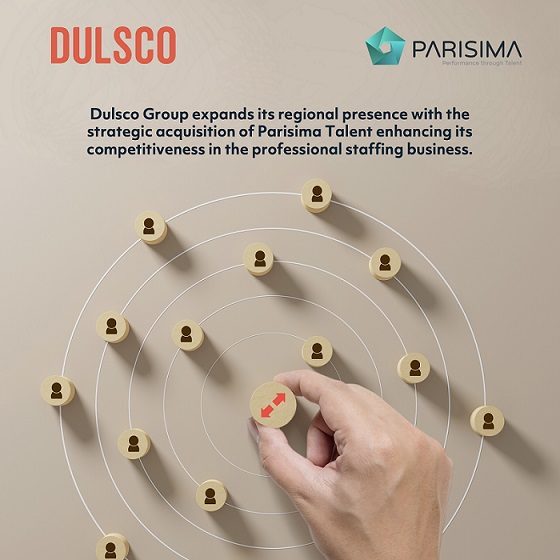 Dulsco acquires Parisima Talent_1657608720