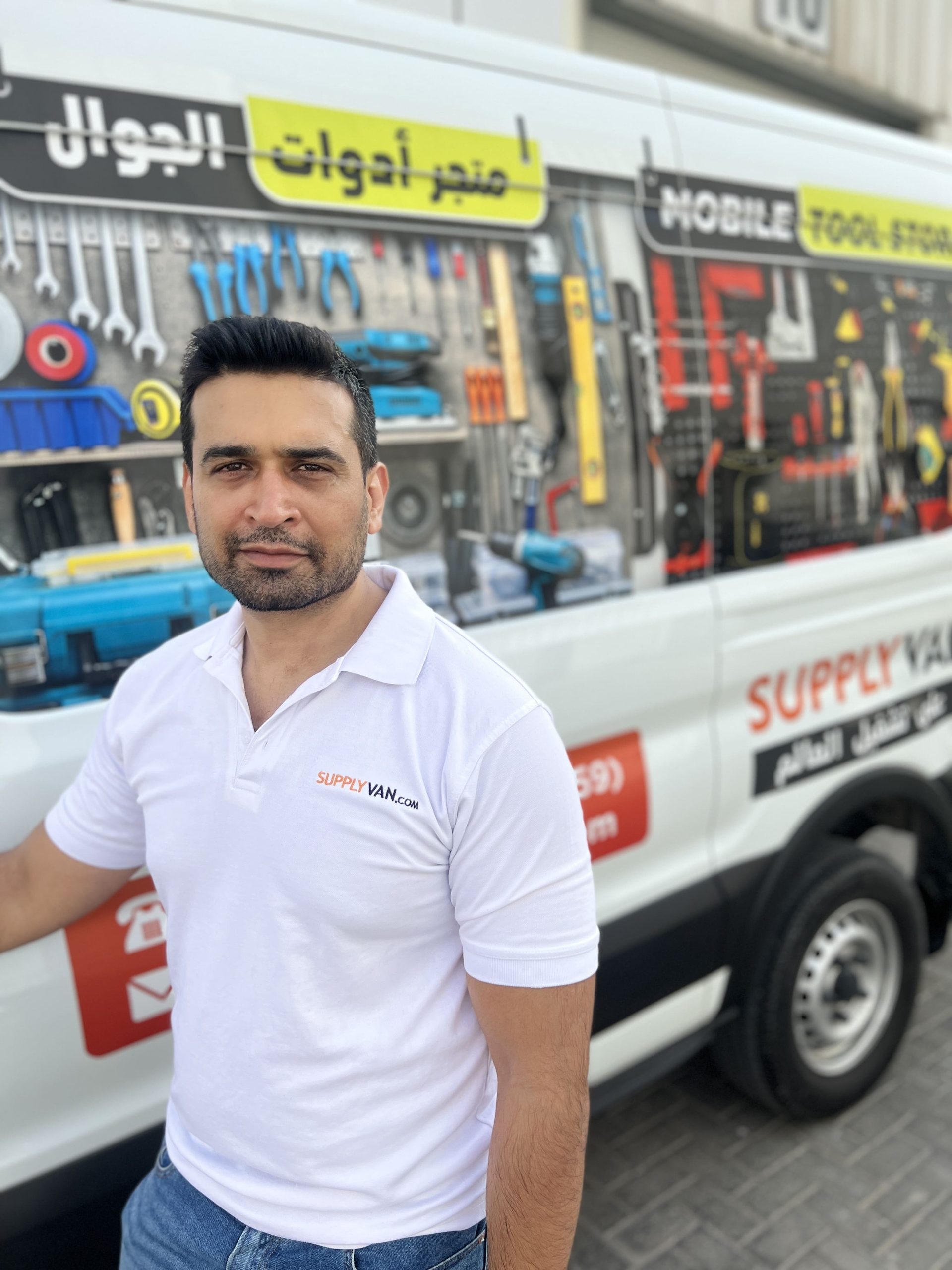 Image- Ali Asgar Raja, Founder and CEO of SupplyVan