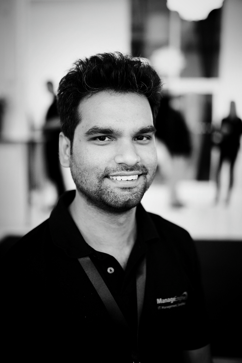 Rakesh Jayaprakash, product manager, ManageEngine