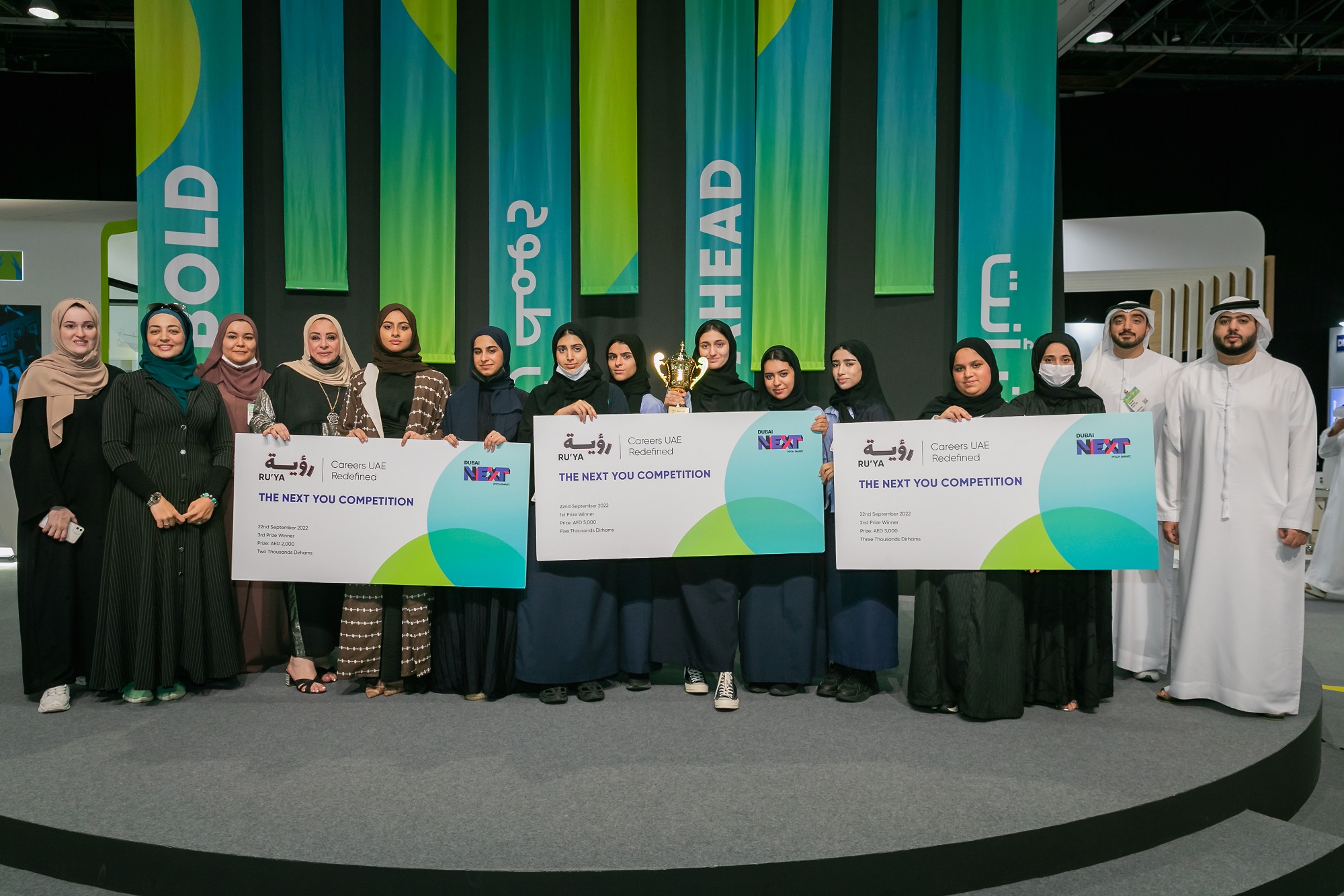 Winners of The Next You competition