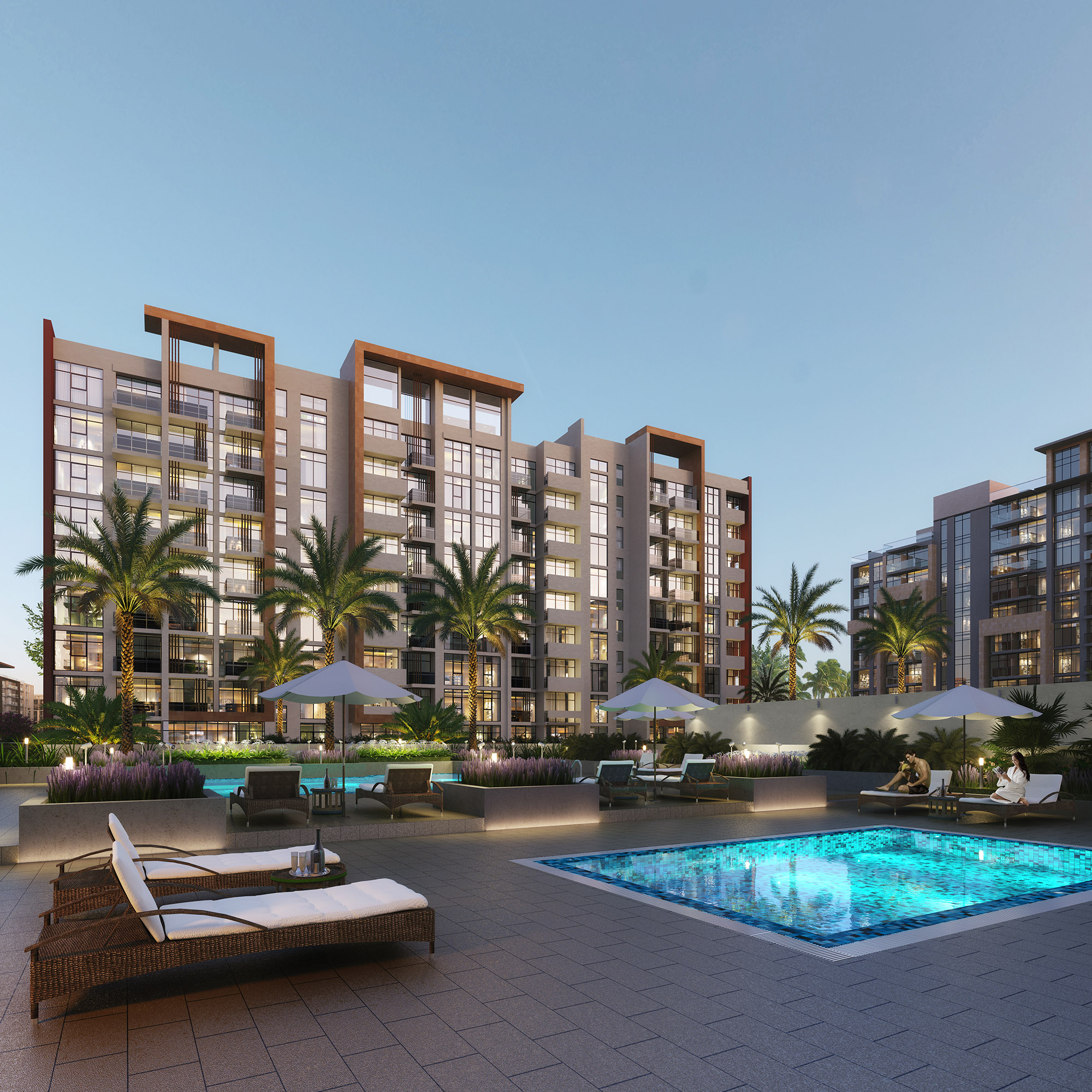Pool Render - Riviera