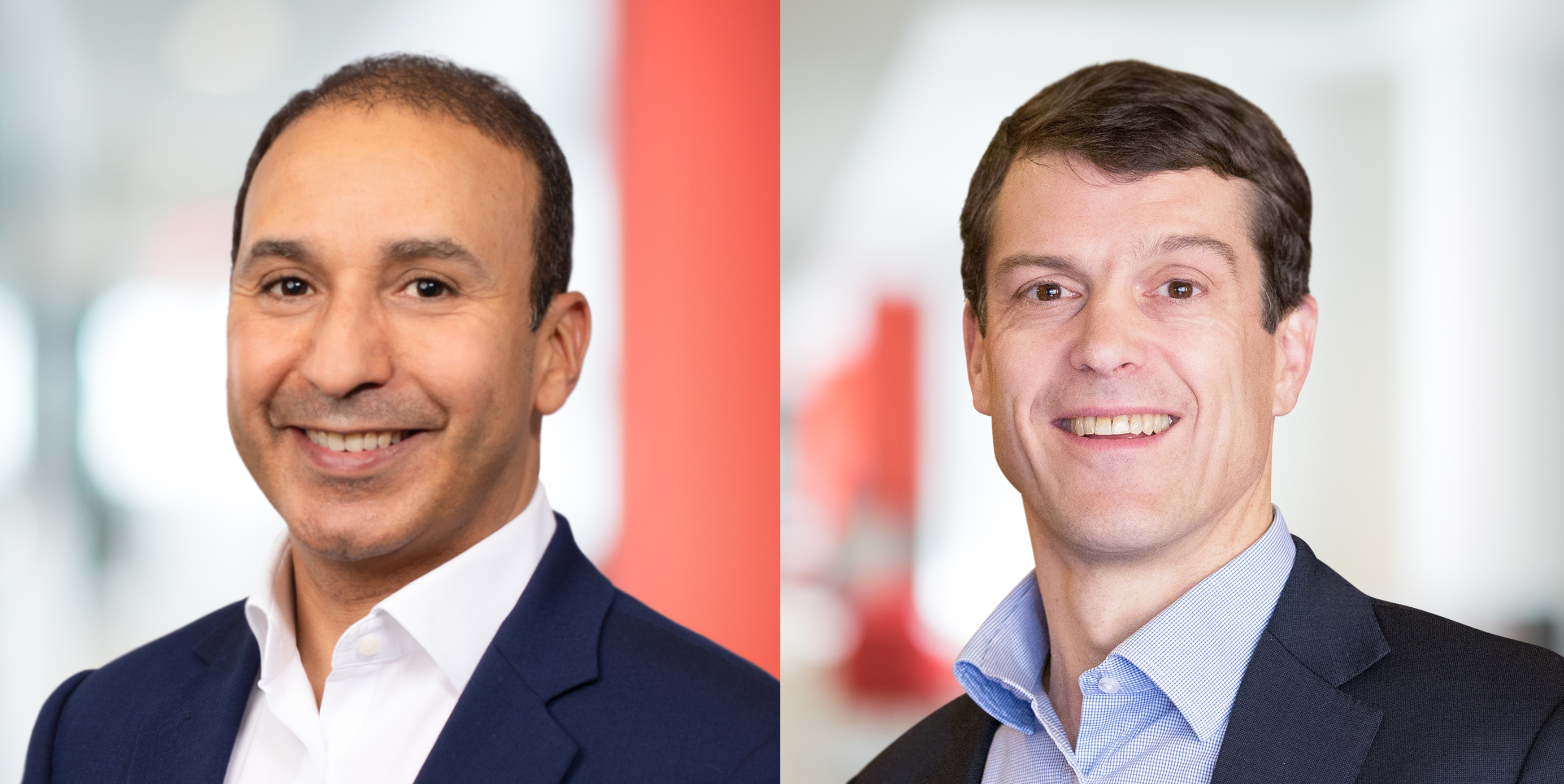 From left to right - Brahim Laaidi, Thomas Olsen