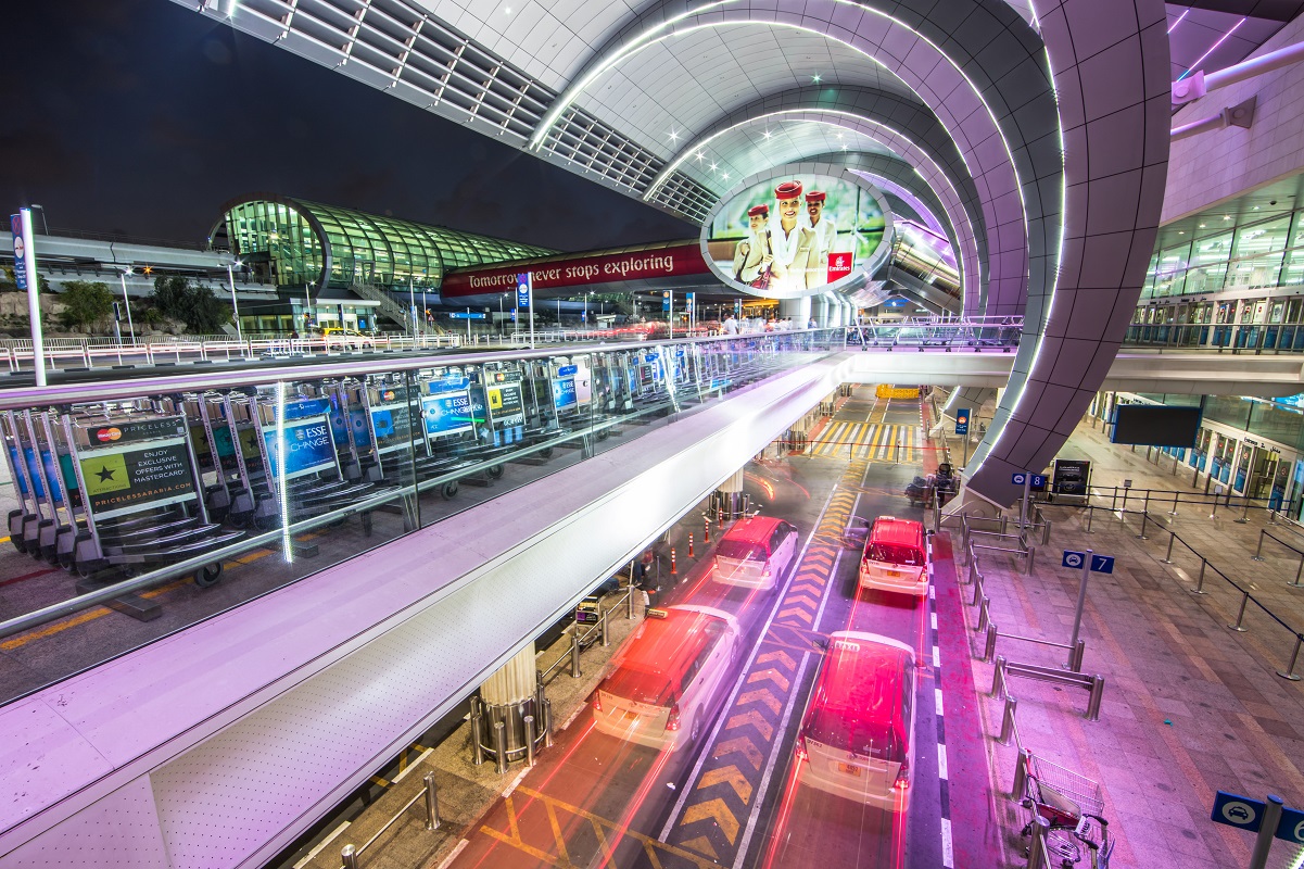 DXB’s H1 traffic-Terminal 3 Forecourt