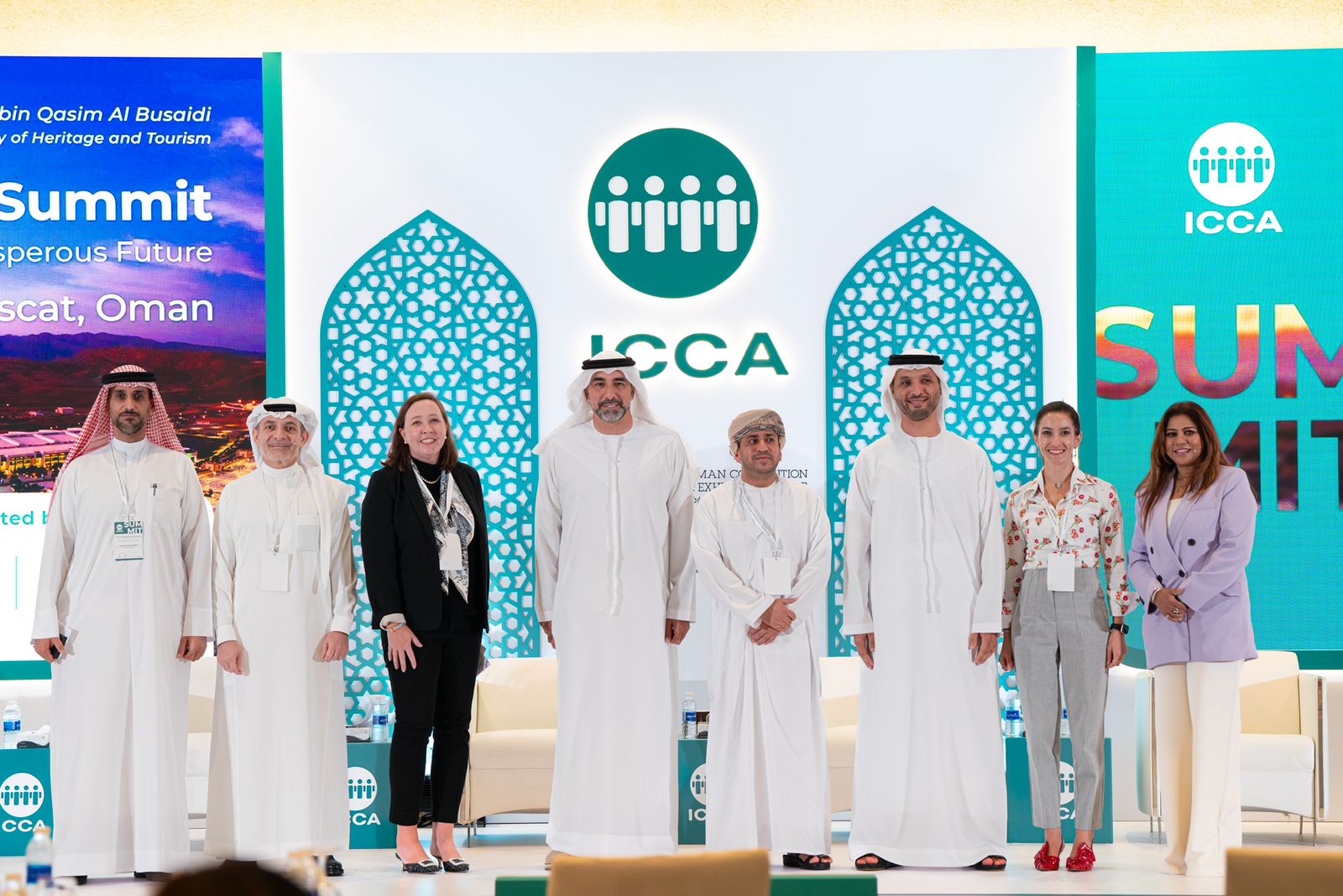 1- during ICCA Middle East Summit in Oman
