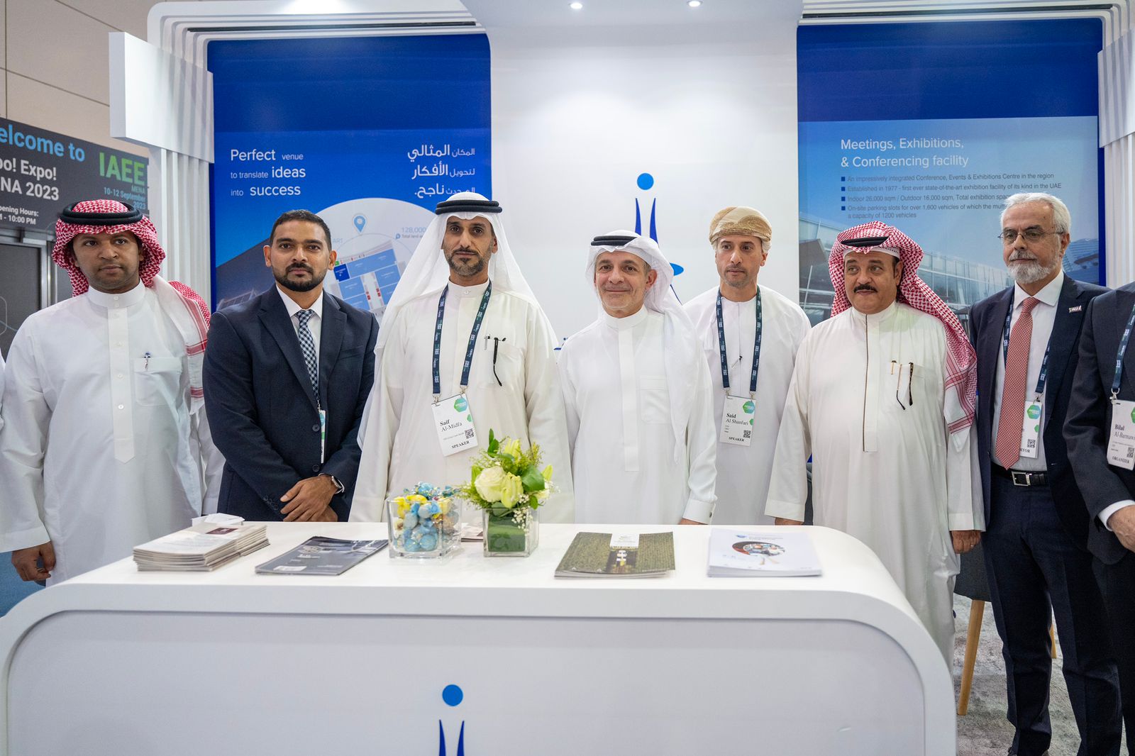 During His Excellency Saif Al Midfa’s participation in the Expo! Expo! MENA exhibition (2)