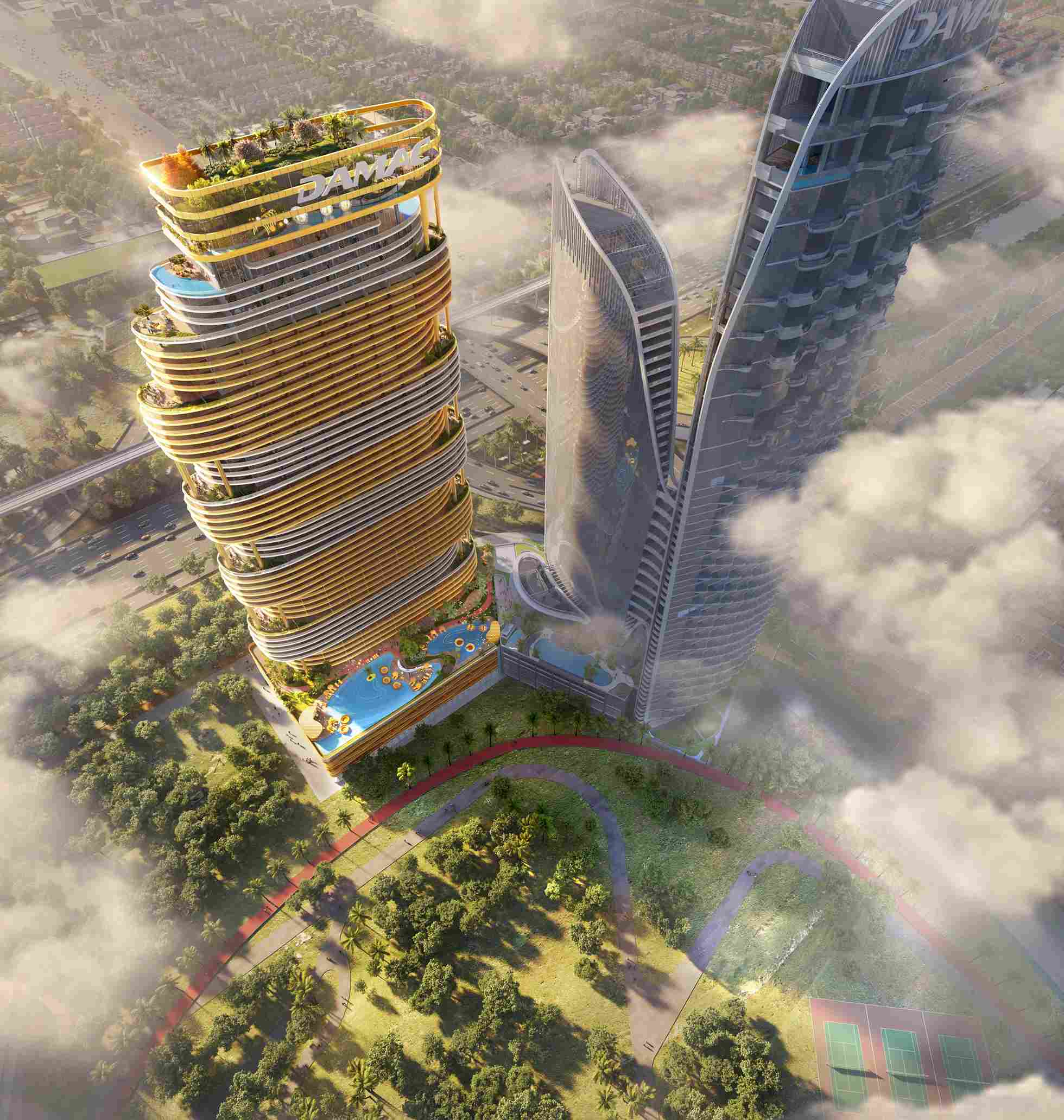 The Sapphire - SAFA Park Aerial