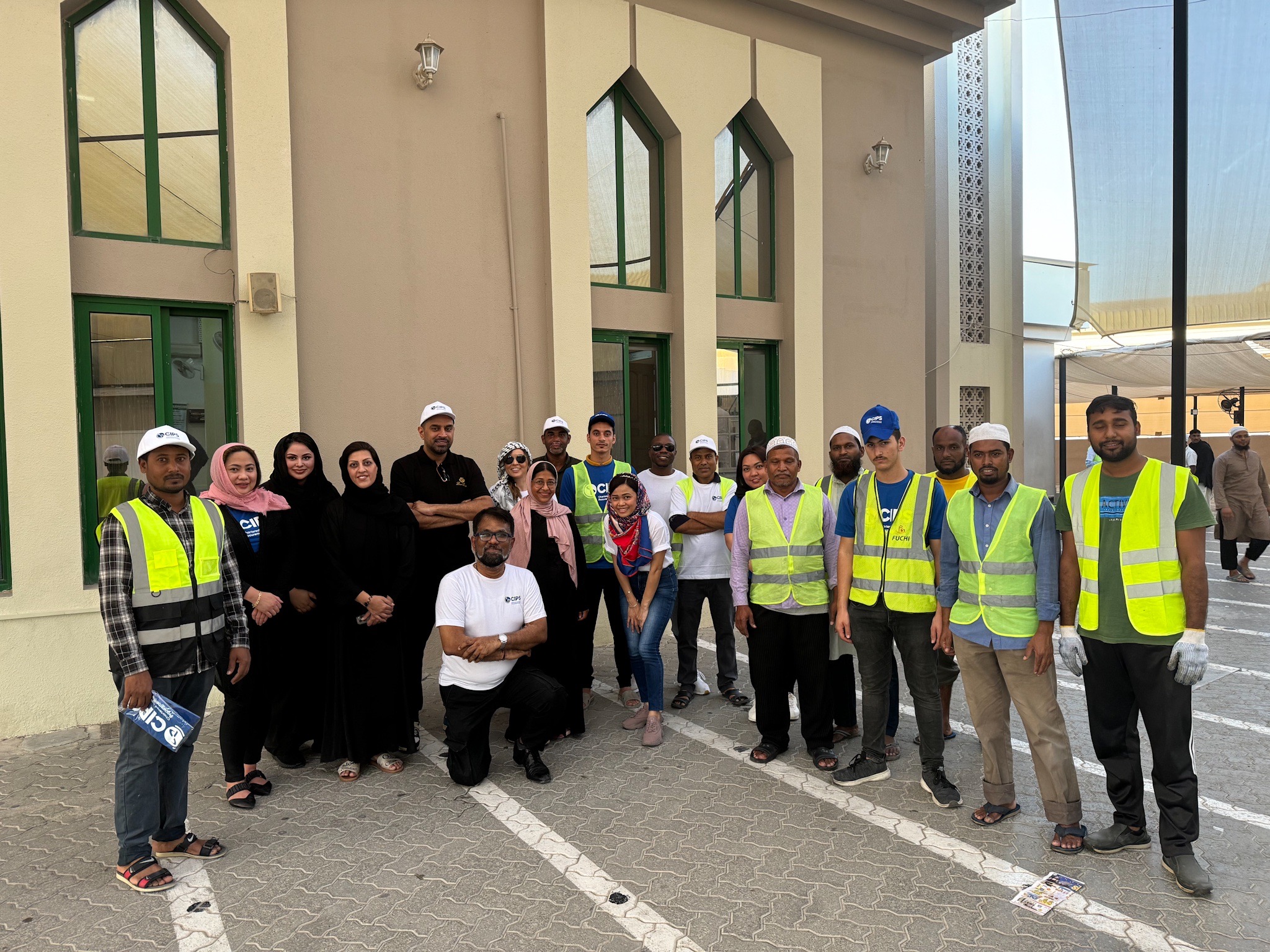 CIPS team at Ramadan Community Drive