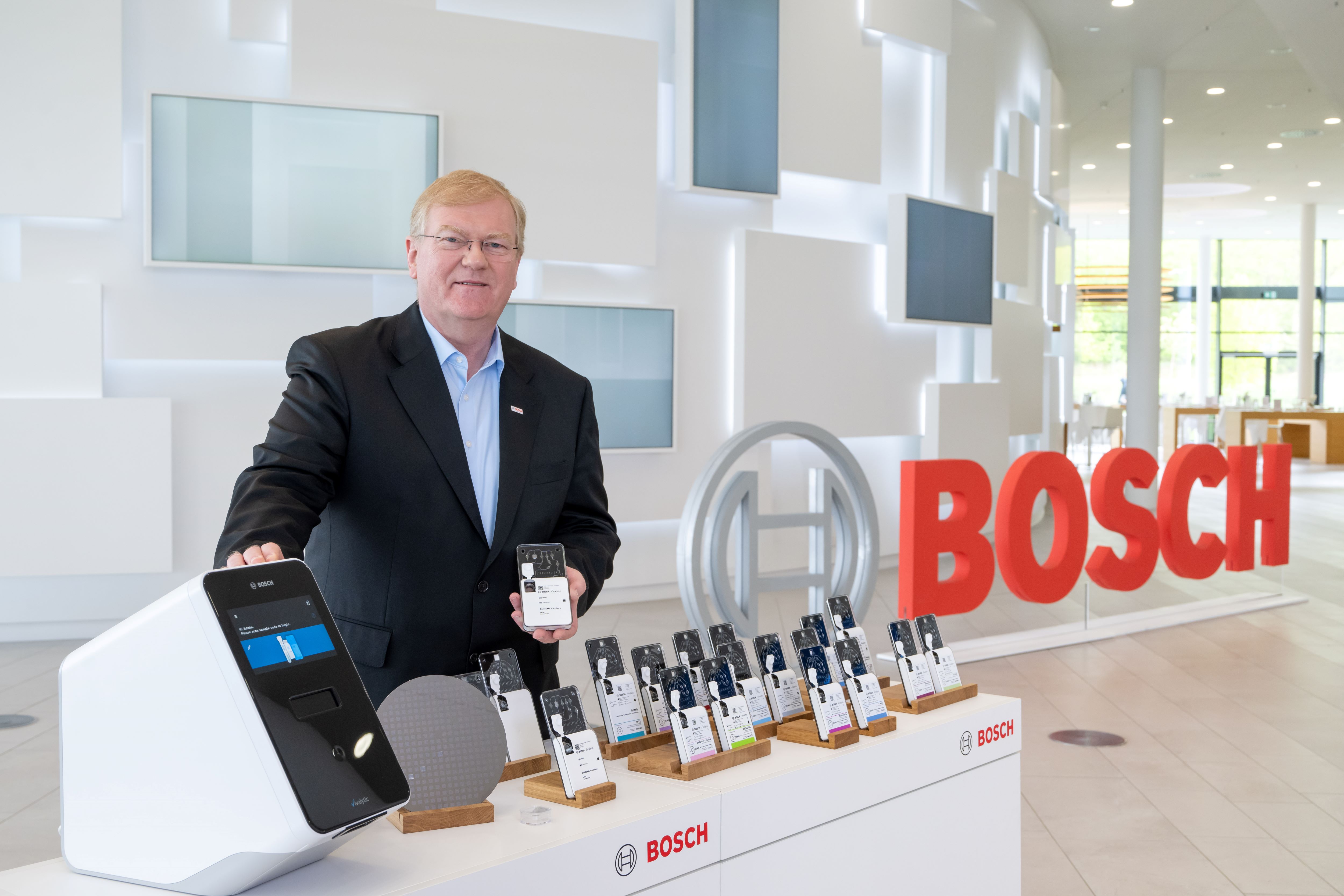 Stefan Hartung, Chairman of the board of management of Robert Bosch GmbH & its latest products