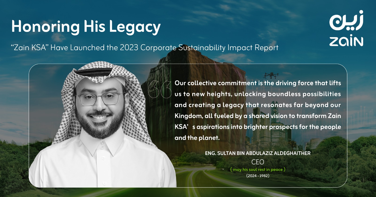 Impact Report Launch Zain KSA