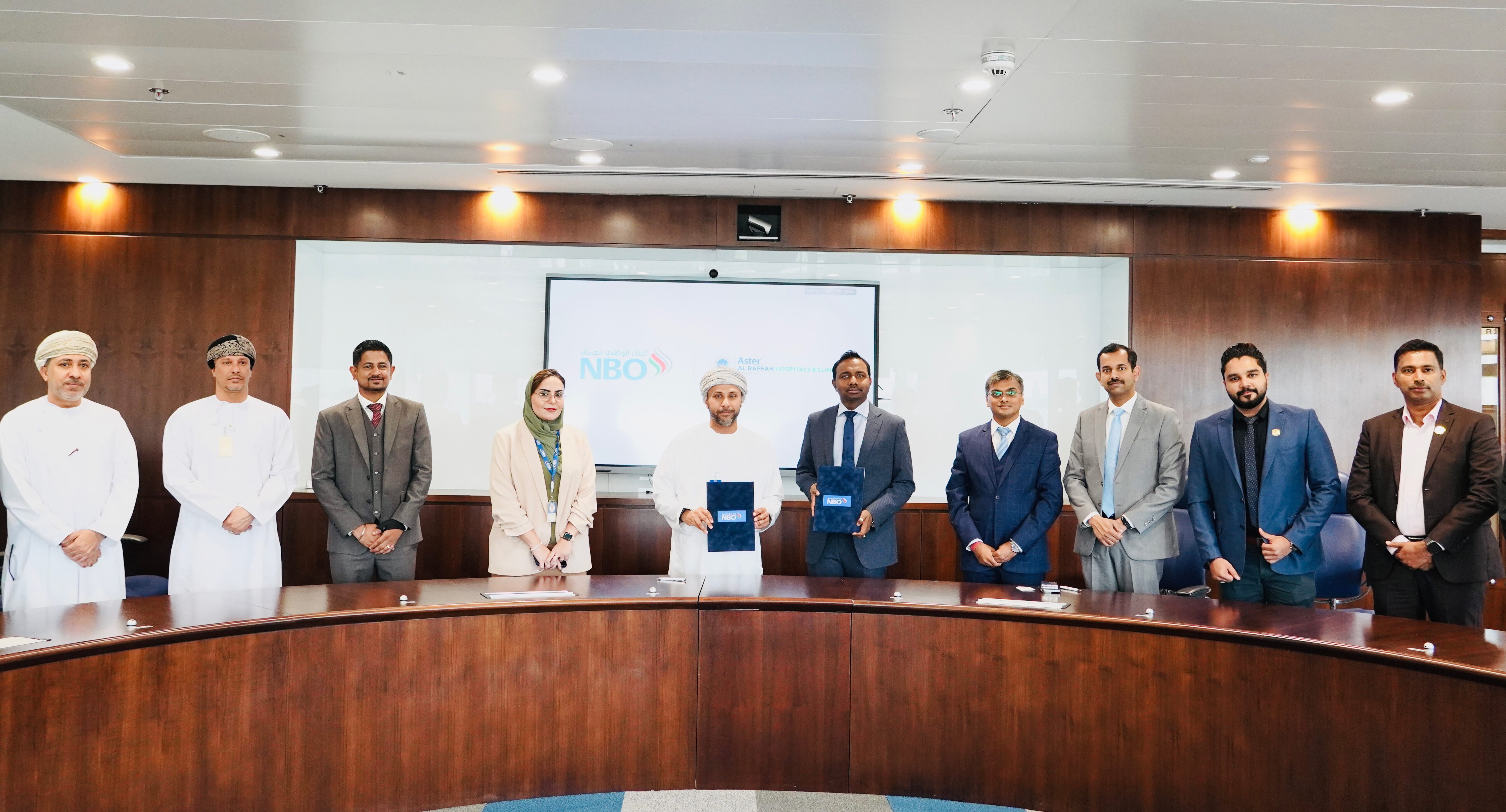 NBO Cards Aster Hospital MOU