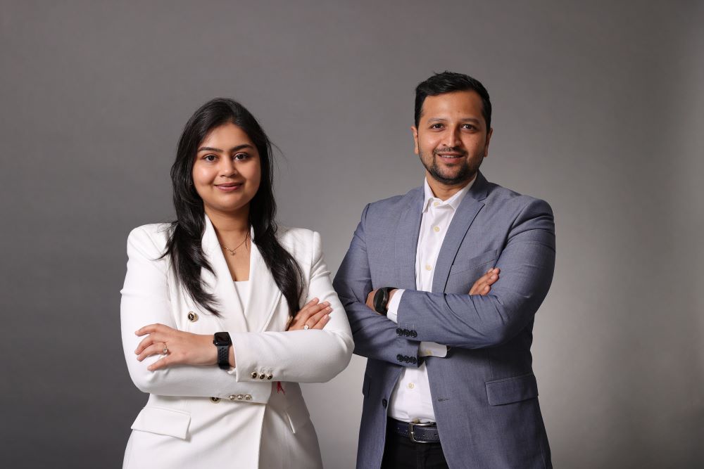 Purvi Munot CEO and Co-Founder Mithil Ajmera COO and Co-Founder