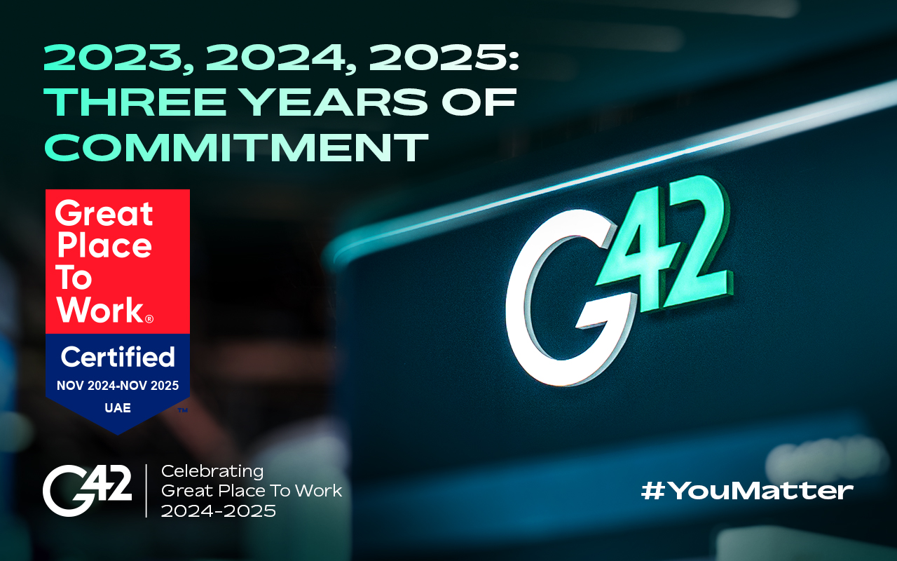 G42 x Great Place to Work