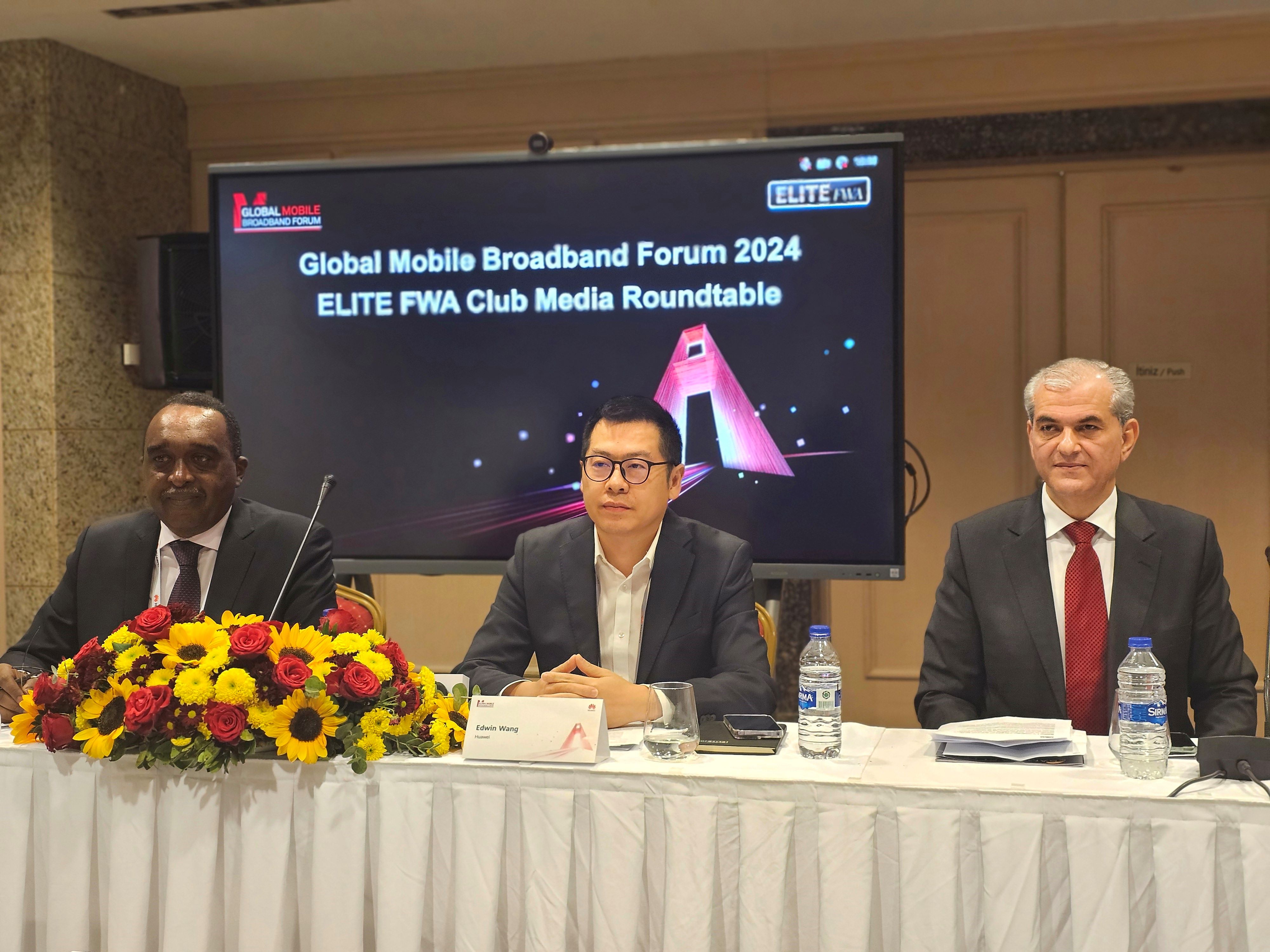 GCC Media Delegation Discuss 5.5G Future Roadmap at Huawei Global Mobile Broadband Forum 2024