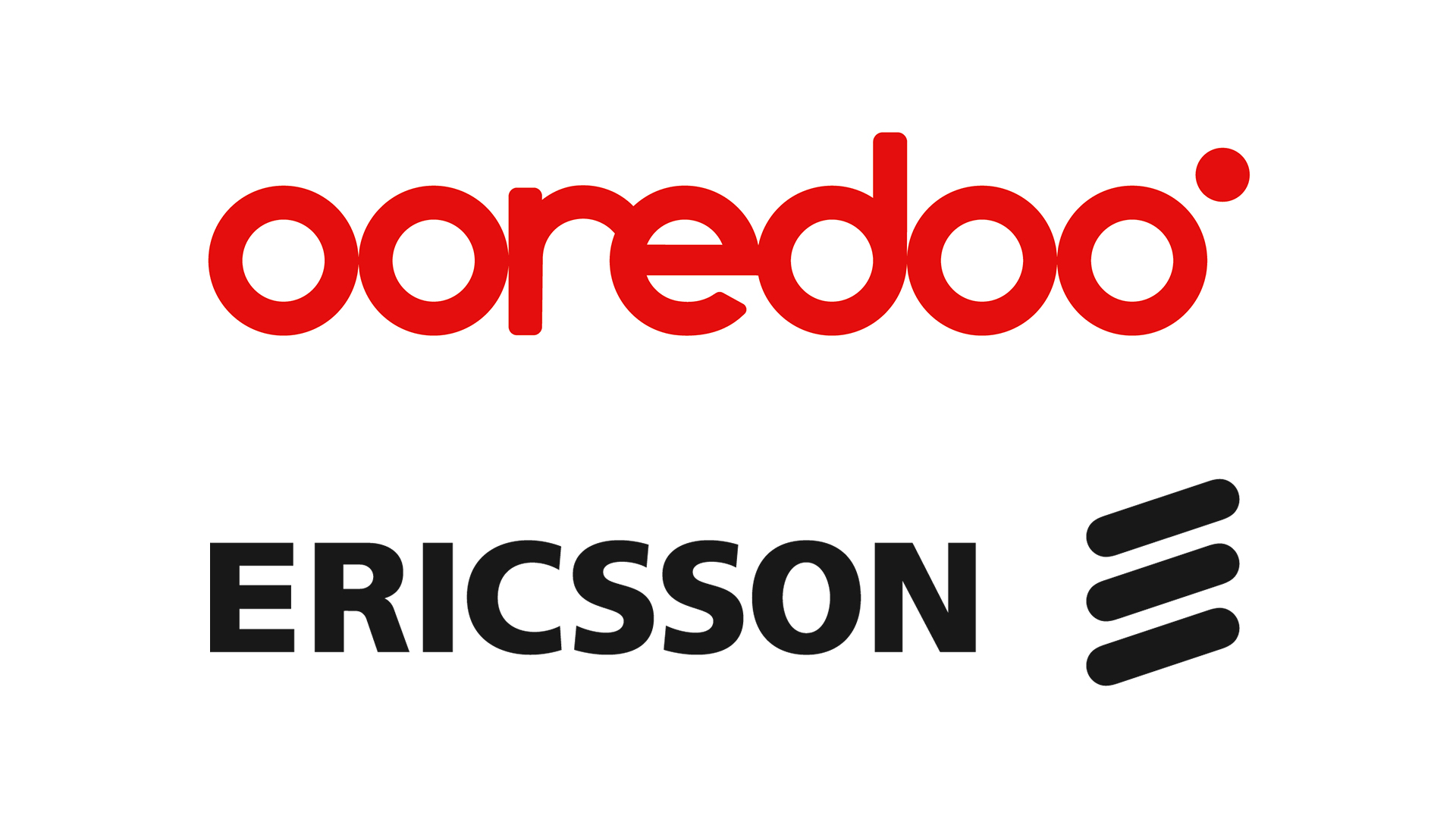 Ooredoo_Ericsson_Logos