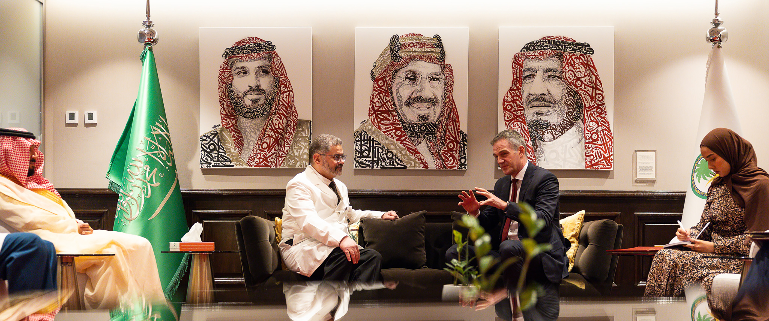 Secretary of State Peter Kyle visits King Faisal Specialist Hospital and Research Centre (KFSHRC)’s Heart Centre.