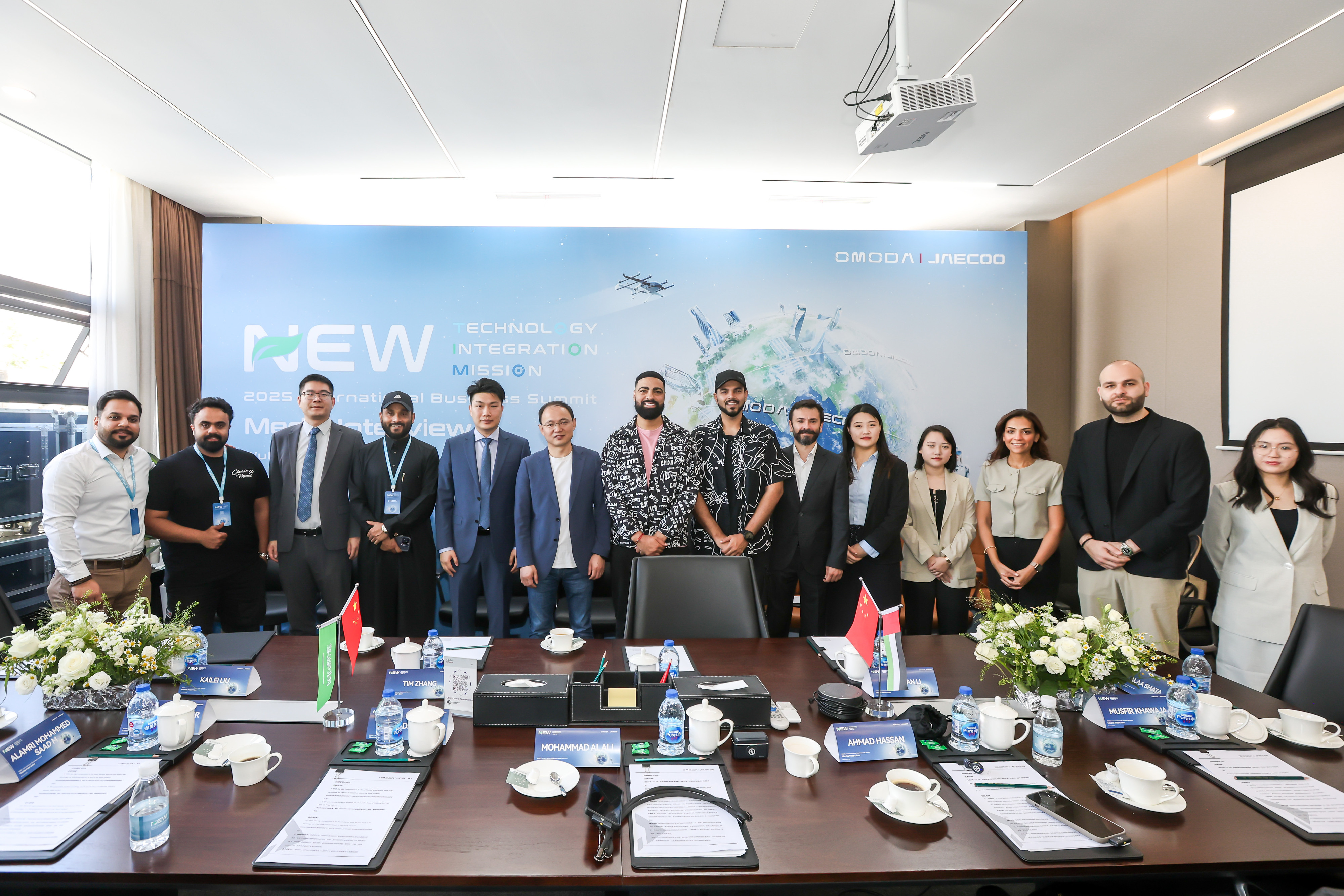 CEO Interview with media (1)