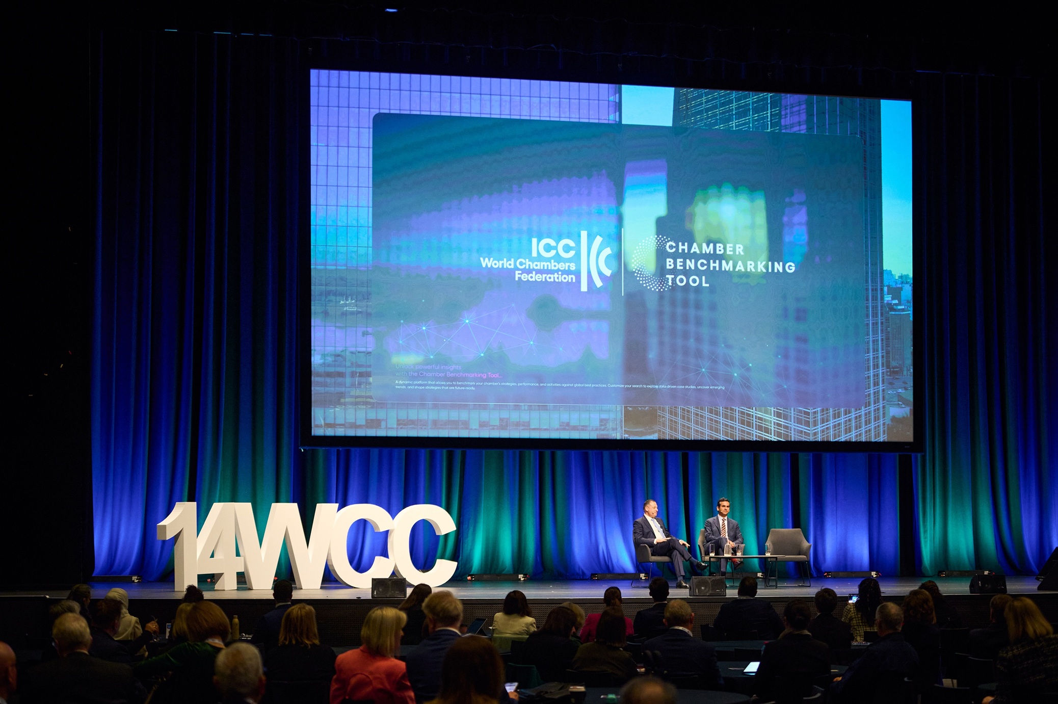 During the launch of the Chamber Benchmarking Tool