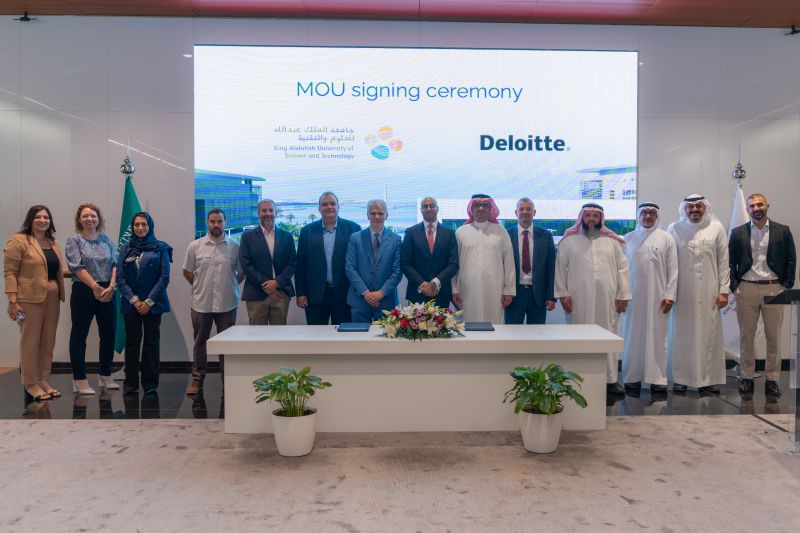 Deloitte and KAUST MoU 3