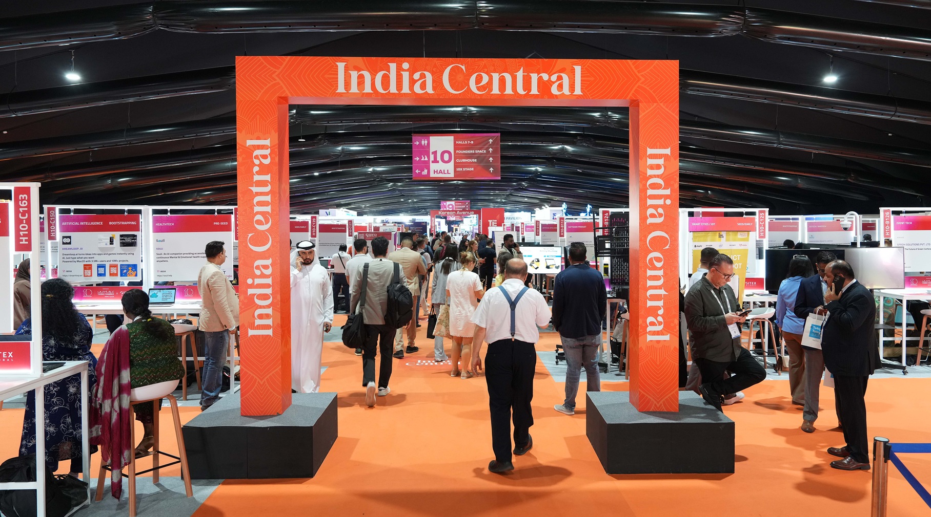 India pavilion at ENS 2025