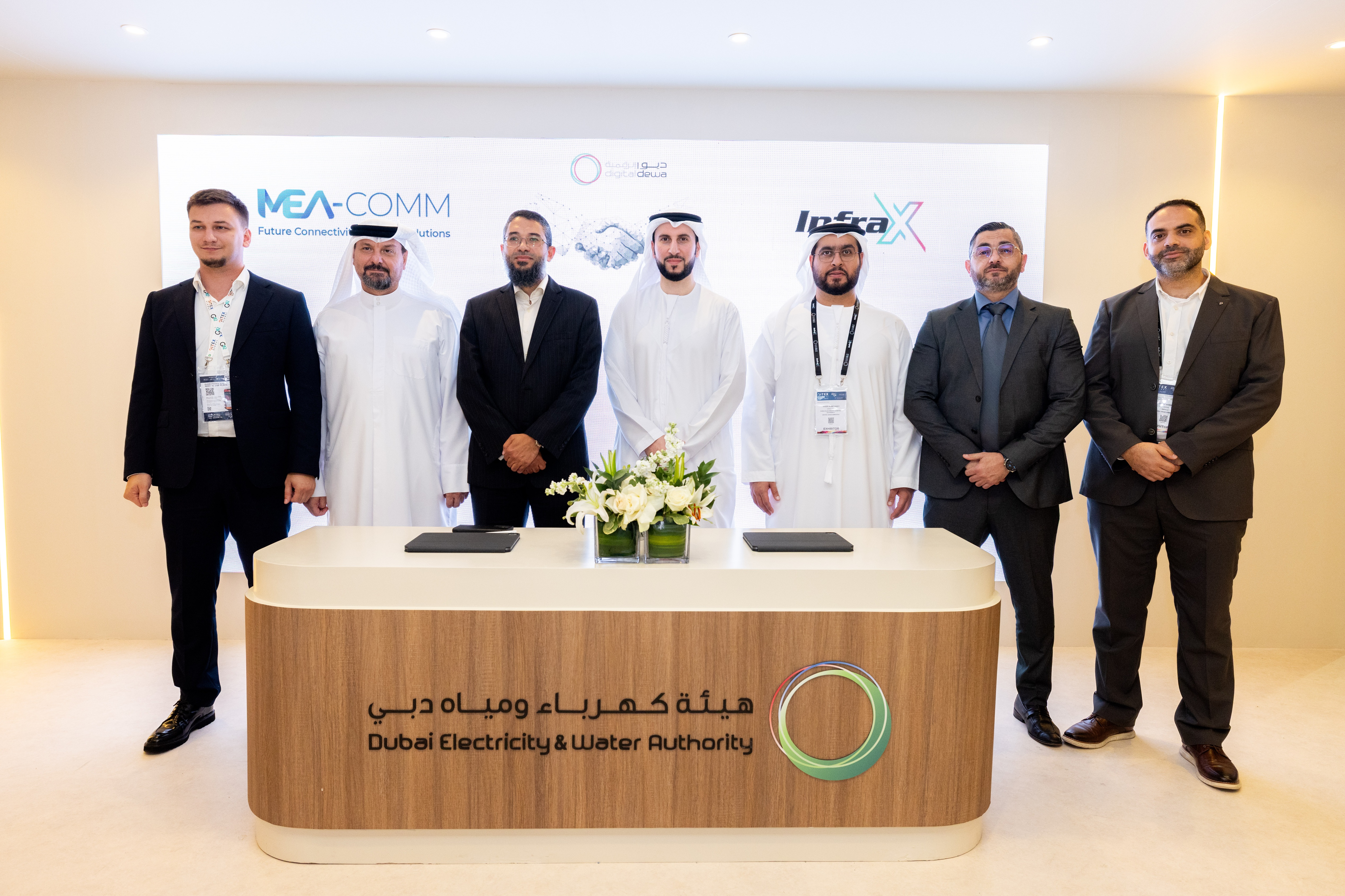 InfraX and MEA Comm Sign MoU
