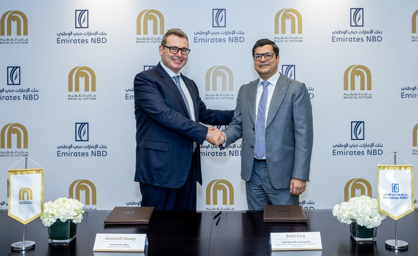 Majid Al Futtaim and Emirates NBD Sign MoU to Introduce Off-Plan Mortgage  Financing Across All Majid Al Futtaim Properties - Middle East Business  News and Information - mid-east.info, image size:1378x845