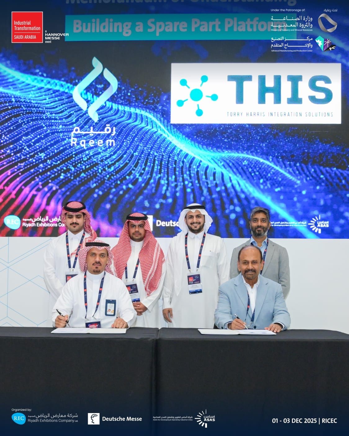 Image from the signing