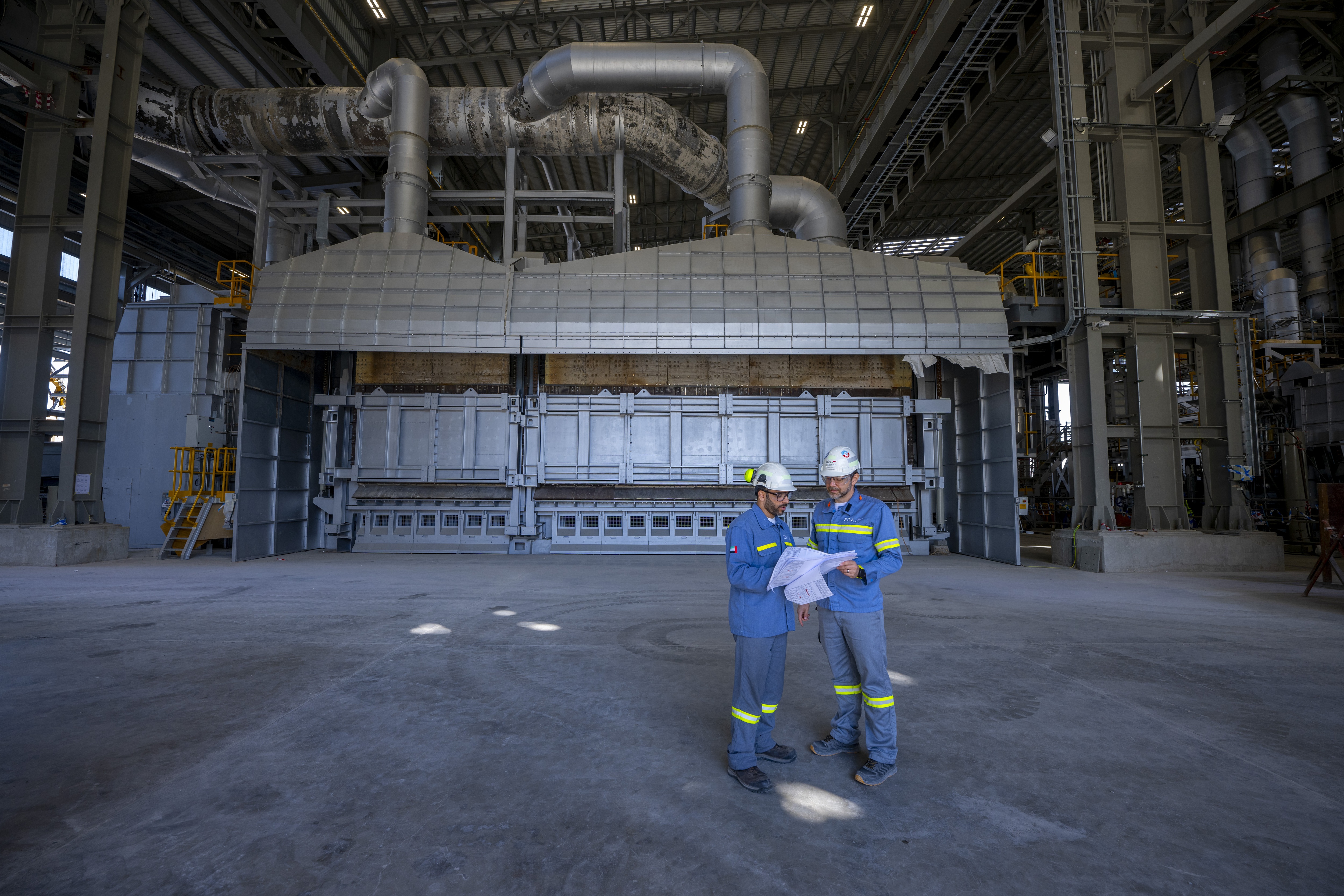 Construction milestone at EGA aluminium rcycling plant image 2