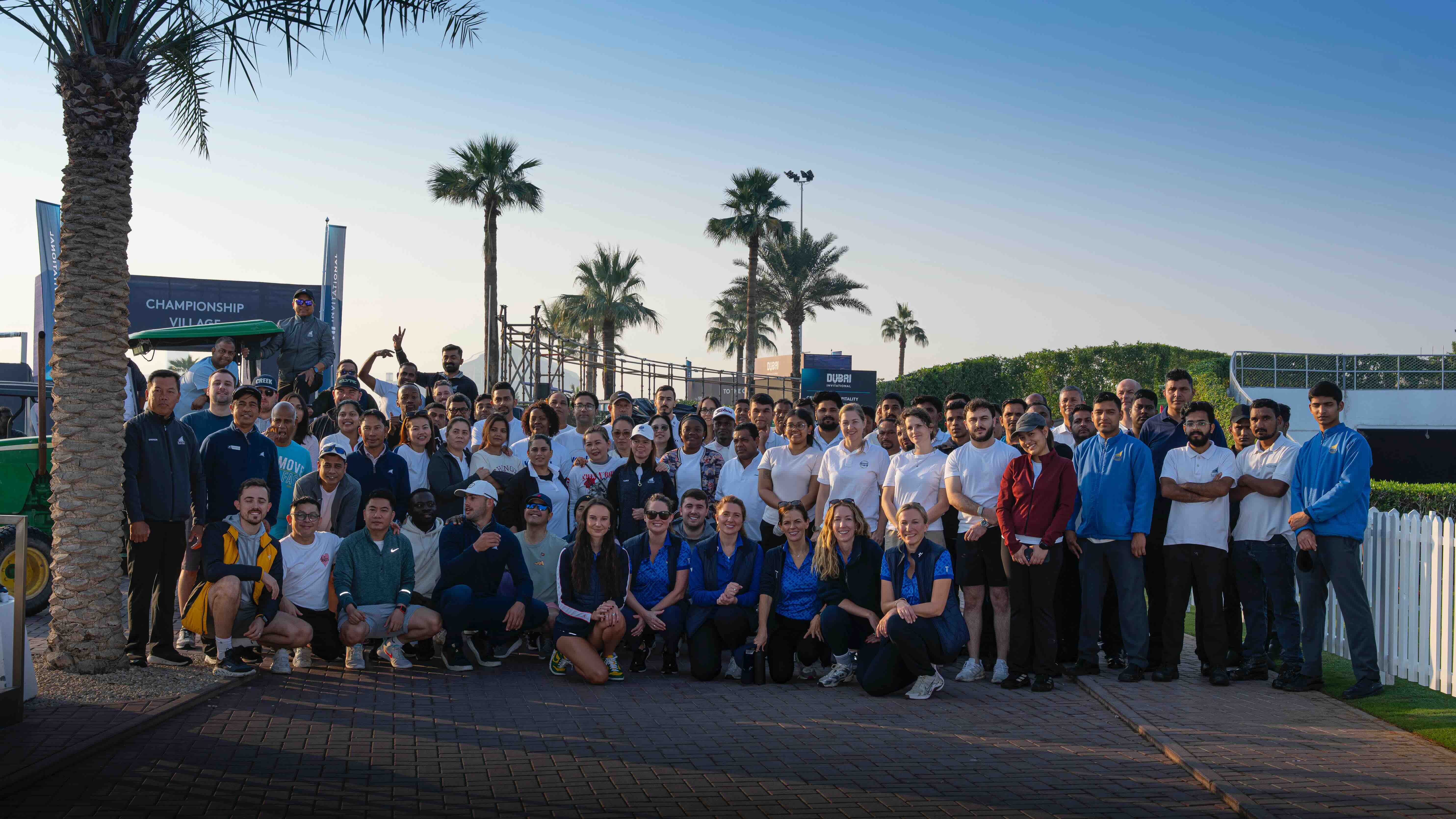 Staff from the DP World Tour’s Middle East office joined colleagues from Dubai Creek Resort last week for their quarterly clean-up initiative