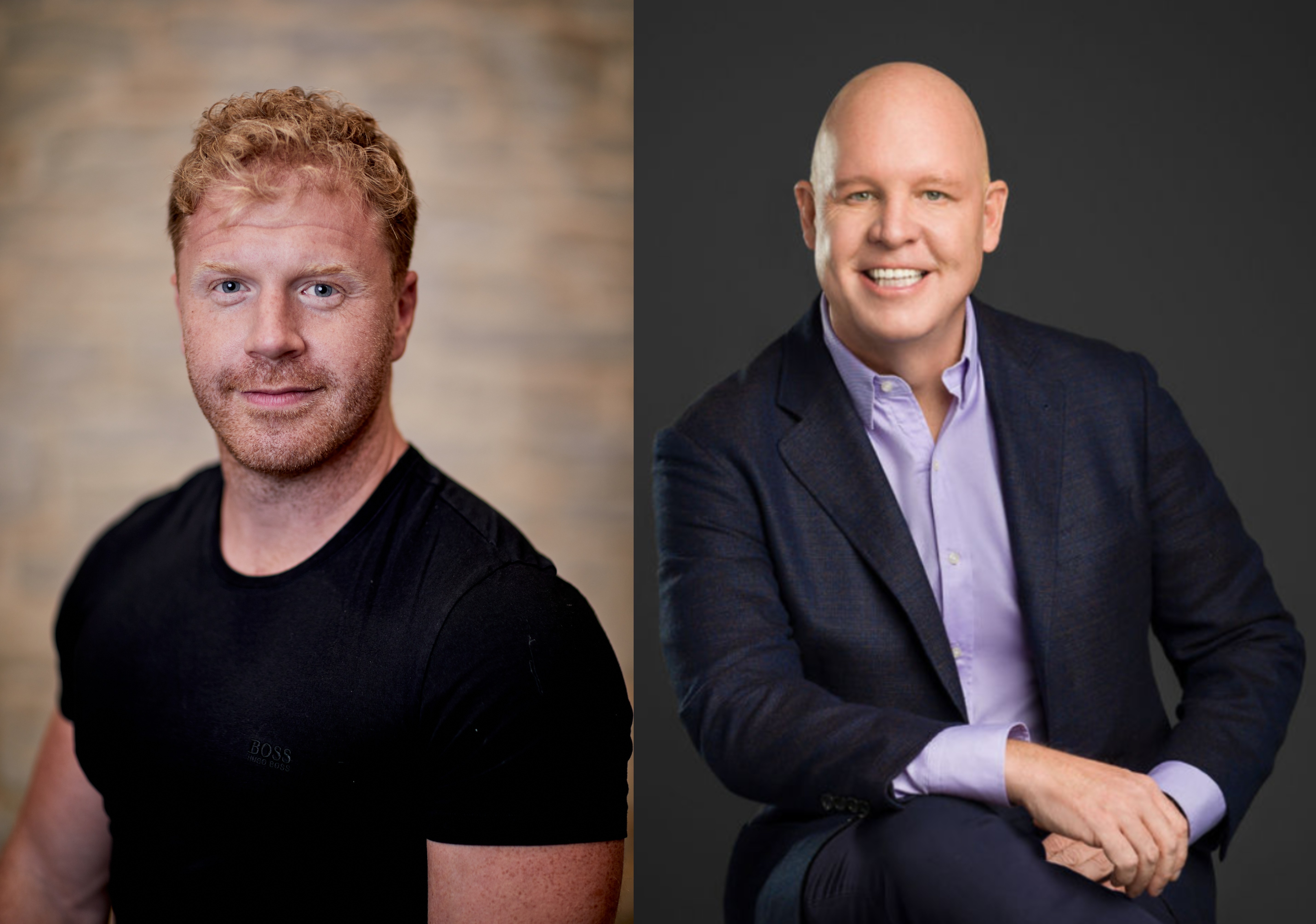 From L to R James Lyne, CEO Rob T Lee, Chief of Research Chief AI Officer at SANS Institute (1)