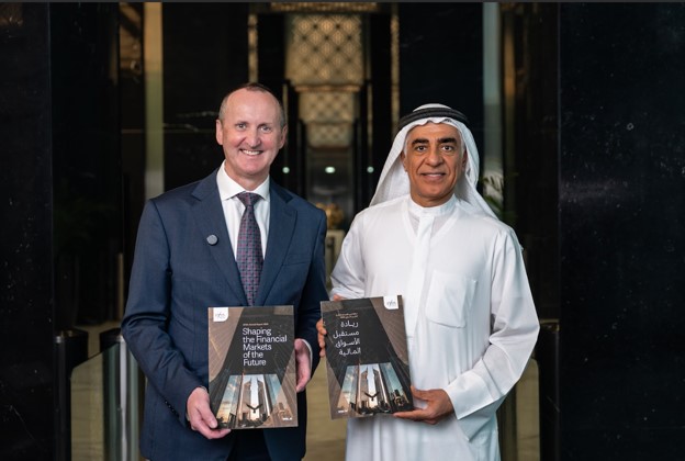 Fadel Al Ali Chairman DFSA_right_and_Mark Steward Chief Executive DFSA_left