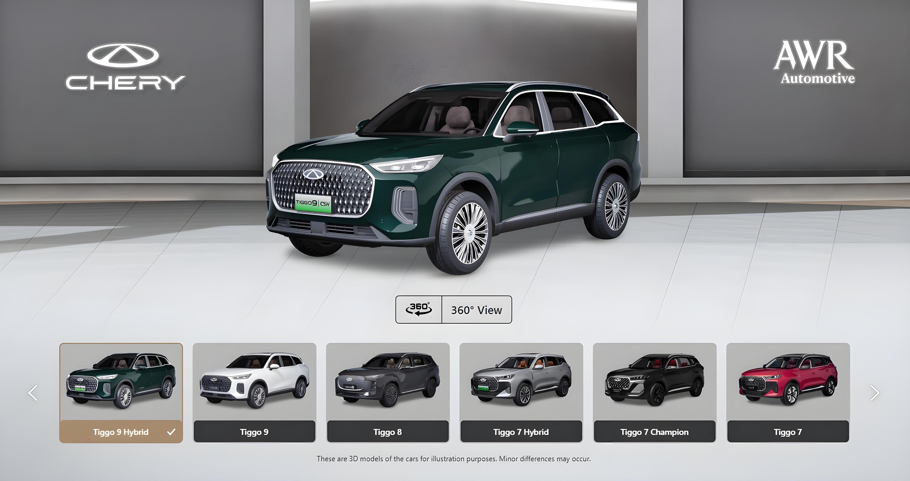 Virtual showroom
