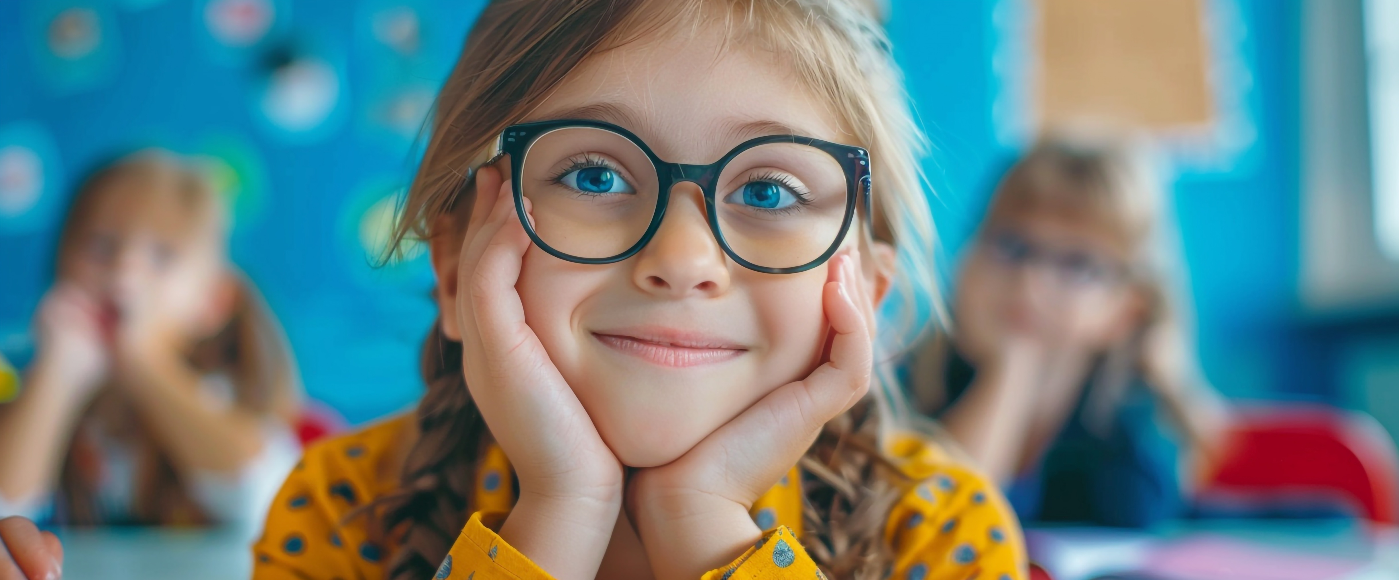 kids in school vision
