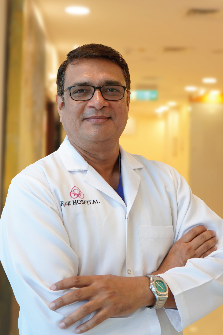 Dr. Adil Rizvi, Medical Director and Consultant Cardiothoracic & Vascular Surgeon, RAK Hospital