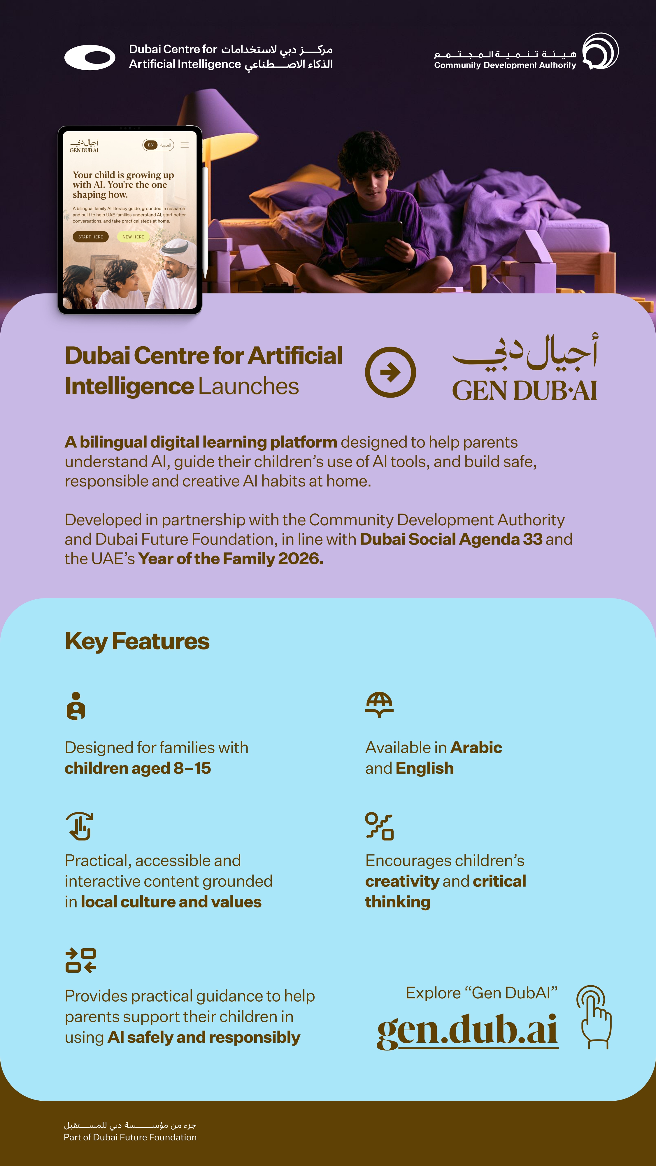 Gen Dubai Infographic