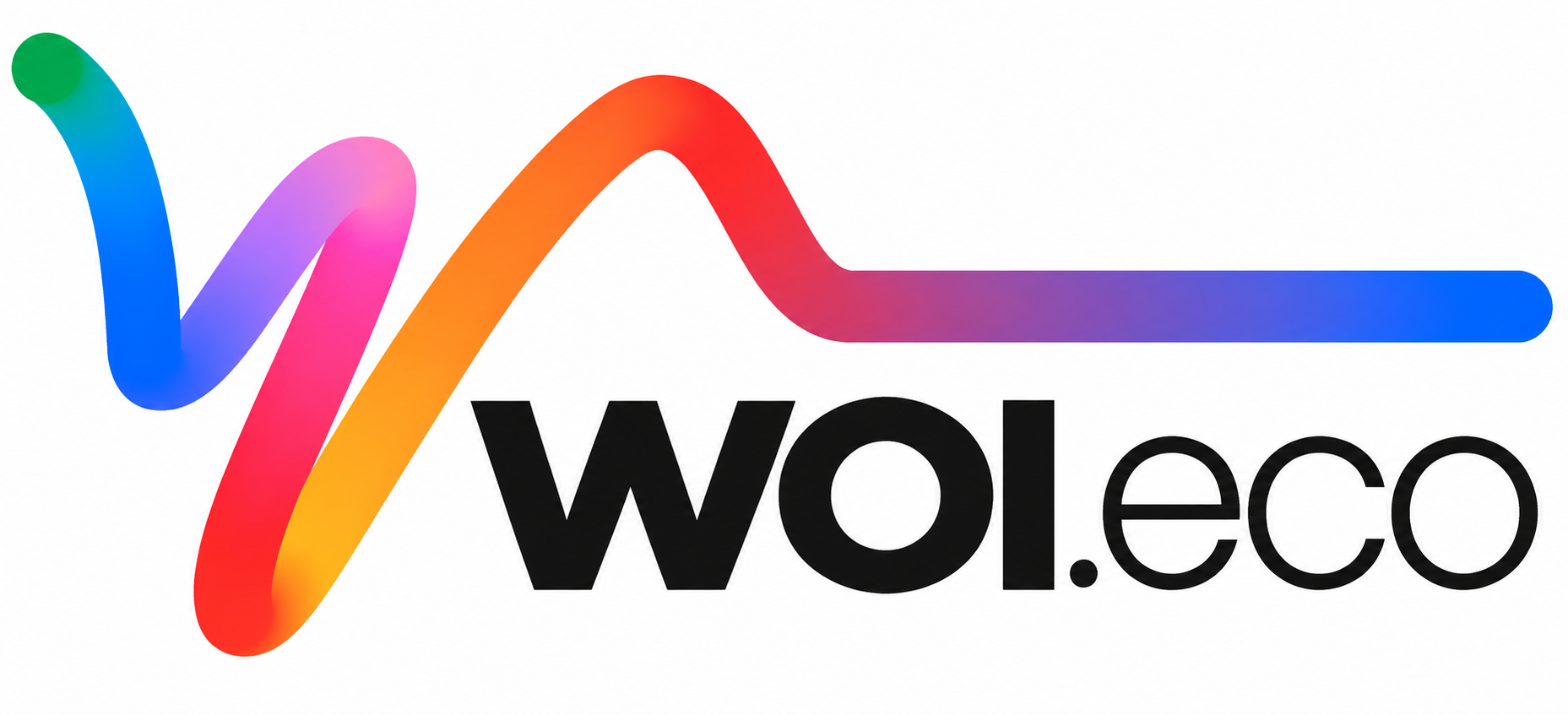 Vibrant-WOI.eco-Gradient-Wave-Logo